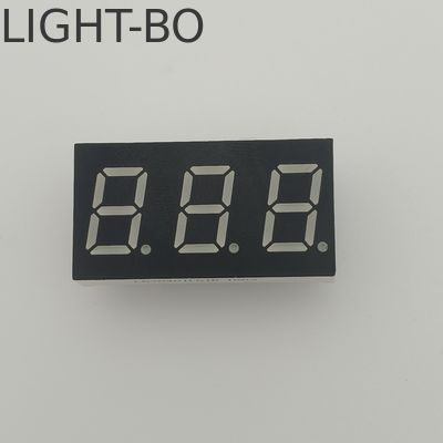 좋은 가격 맞춤형 오렌지 컬러 7 세그먼트 LED 디스플레이 3자리 공통 애노드 온라인으로