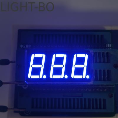 좋은 가격 울트라 밝은 블루 7 세그먼트 LED 디스플레이 3자리 공통 카थो드 온라인으로