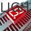 일반 카토드 단자리 0.39인치 7 세그먼트 극 밝은 적색 LED 디스플레이