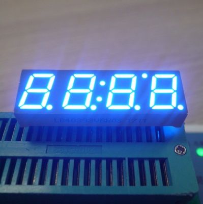 좋은 가격 디지털 셋톱박스(STB)용 울트라 블루 공통 양극 0.39인치 4자리 7세그먼트 LED 디스플레이, 90도 핀 벤딩 온라인으로