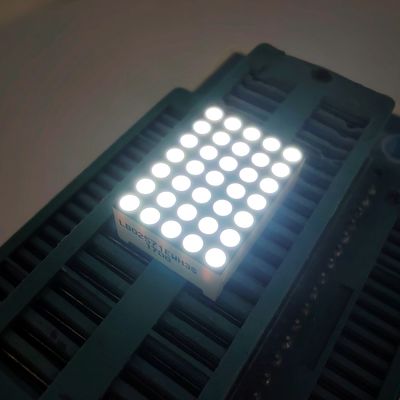 좋은 가격 1.9mm 공통 캐소드 도트 매트릭스 순수 녹색 LED 디스플레이 온라인으로
