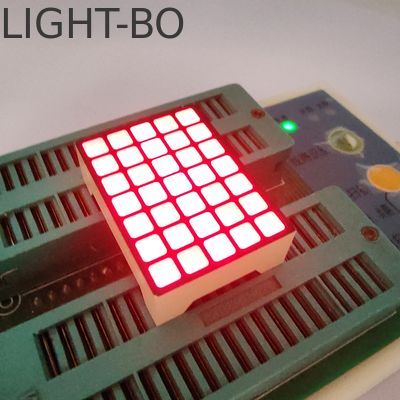 5*7 사각형 DOT 매트릭스 LED 디스플레이 엘리베이터 바닥 표시기 슈퍼 밝은 빨간색