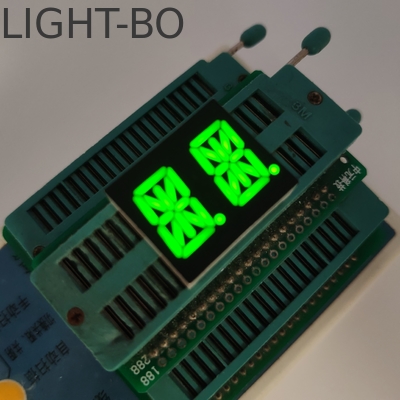 좋은 가격 일반 카토드 알파노메리크 LED 디스플레이 2자리 13.8mm 14 세그먼트 온라인으로