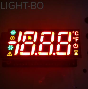 좋은 가격 높은 밝기 빨간색/노란색/녹색 냉장고 제어용 맞춤형 3자리 7세그먼트 LED 디스플레이 온라인으로
