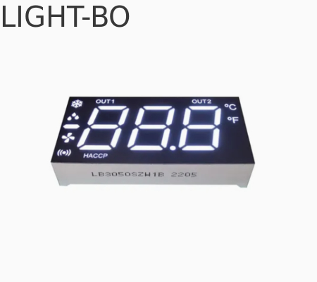 좋은 가격 계기판용 맞춤형 울트라 화이트 3 1/2 자리 7 세그먼트 LED 디스플레이 온라인으로