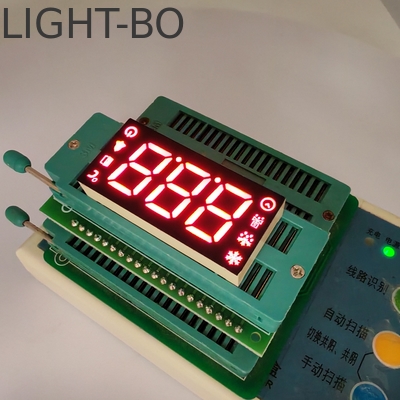 냉장고 컨트롤러에 대한 빨간색 3자리 7 세그먼트 LED 디스플레이