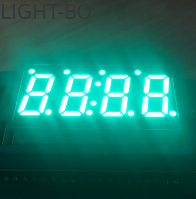 순수 녹색 0.49인치 4자리 7 세그먼트 LED 디스플레이 온도 컨트롤러용 공통 음극