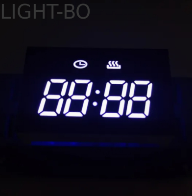 순수 녹색 0.49인치 4자리 7 세그먼트 LED 디스플레이 온도 컨트롤러용 공통 음극
