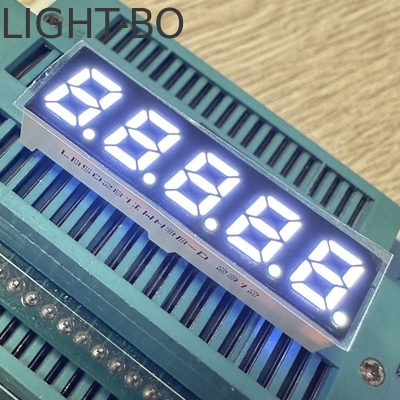 좋은 가격 5자리 7mm 7 세그먼트 LED 디스플레이 빈도 변환기용 일반 안오드 초 밝은 흰색 온라인으로