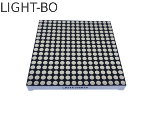 좋은 가격 초고휘도 빨간색 3mm 16 x 16 도트 매트릭스 LED 디스플레이 행 캐소드 열 애노드 (디스플레이 스크린용) 온라인으로