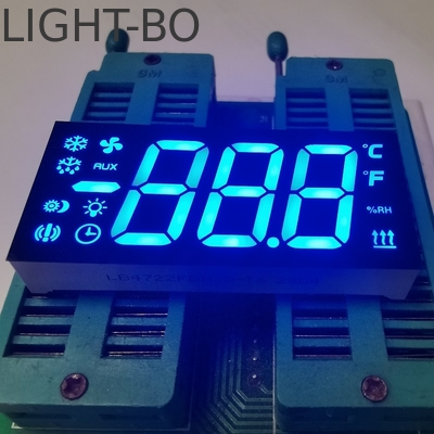 좋은 가격 냉장고 컨트롤러에 대한 초 밝고 파란색 세 자리 7 세그먼트 LED 디스플레이 공통 캐토드 온라인으로