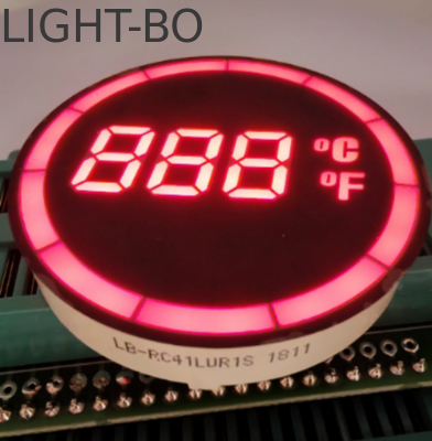 좋은 가격 원형 공통 양극 7 세그먼트 LED 온도 표시 컨트롤러, 사용: 실내, 실외, 반실외 온라인으로