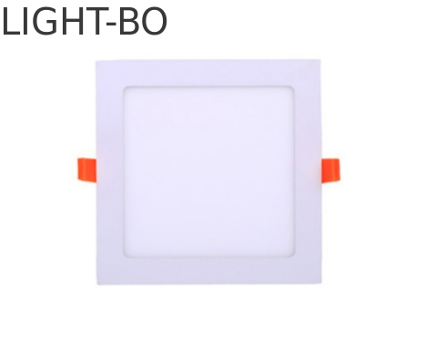 15W 고효율 195x195mm 빔 각 120도 dultra 얇은 LED 다운라이트 건물