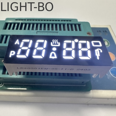 울트라 화이트 공통 캐소드 7 세그먼트 LED 디스플레이 4자리 오븐 컨트롤러용