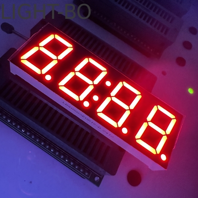 좋은 가격 고 가시성 초붉은 4자리 LED 시계 디스플레이 유닛 온라인으로