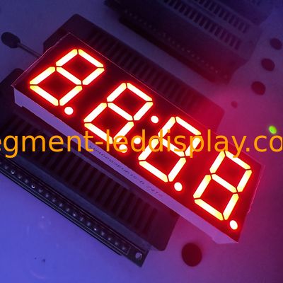 고 가시성 초붉은 4자리 LED 시계 디스플레이 유닛