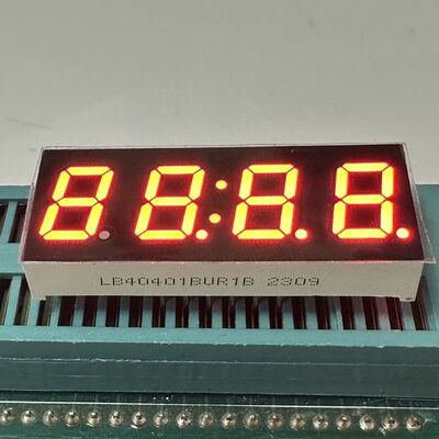 좋은 가격 Super Bright Yellow 4 Digit 7 Segment LED Display Common Cathode 온라인으로