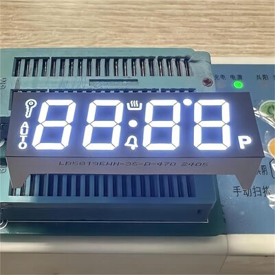 울트라 화이트 LED 디스플레이 7 세그먼트 4자리 오븐 공통 카토드 58.2*19mm
