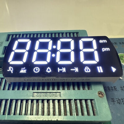 오븐용 맞춤형 초고휘도 백색 4자리 0.67인치 공통 음극 7세그먼트 LED 디스플레이