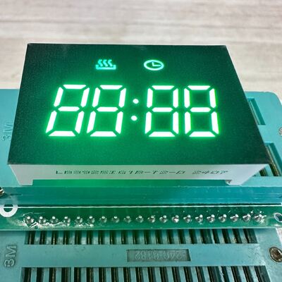 순수한 녹색 0.38 인치 4자리 7 세그먼트 LED 디스플레이