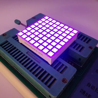 8x8 점 매트릭스 LED 디스플레이, 높은 밝기와 긴 수명 및 엘리베이터에 대한 넓은 시각 각도