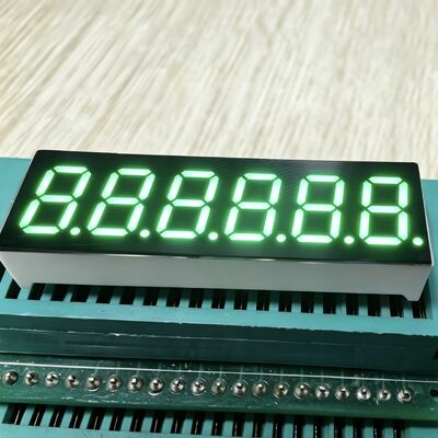 좋은 가격 0.36인치 6자리 순수 녹색 7세그먼트 LED 디스플레이 (디지털 타이머용) 온라인으로