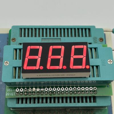 좋은 가격 3자리 14.2mm 초고휘도 적색 7세그먼트 공통 음극 LED 디스플레이 (온도 조절기용) 온라인