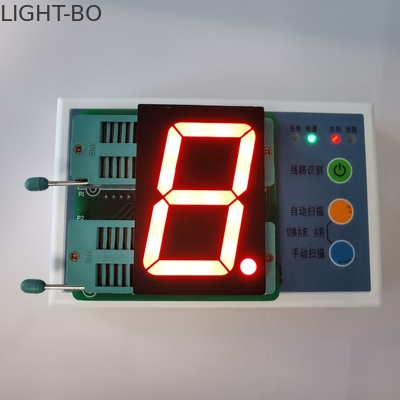 좋은 가격 7 부분 1.8in 80mW 635nm 35mcd 한자리 숫자 LED 디스플레이 온라인으로