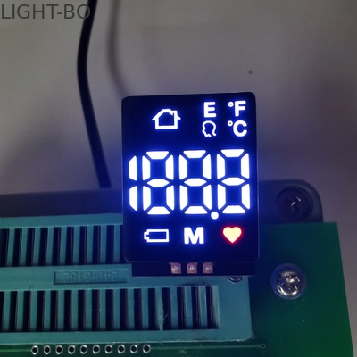 이마 온도계를 위한 20mA 120mcd 635nm SMD LED 디스플레이