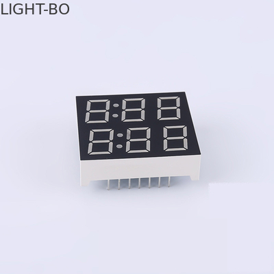 듀얼 라인 7 부분 LED 디스플레이 공통 캐소드 3 디지트 0.39in