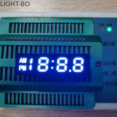 좋은 가격 시계용 0.25인치 4자리 7 세그먼트 LED 디스플레이 울트라 화이트 온라인으로