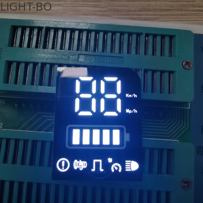 좋은 가격 밝은 흰색 맞춤 2자리 7 세그먼트 LED 디스플레이 0.40인치 온라인으로