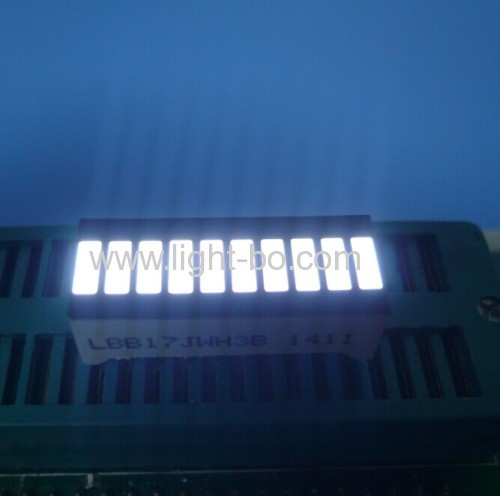 계기판을 위한 빨강 10 세그먼트 LED 표시등 막대 Gradh 최고 밝은 녹색/배열