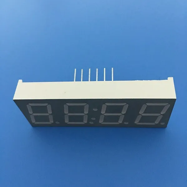 LED 시계 디스플레이 4자리 7 세그먼트 피트니스 달리기 장비의 공통 안오드 0