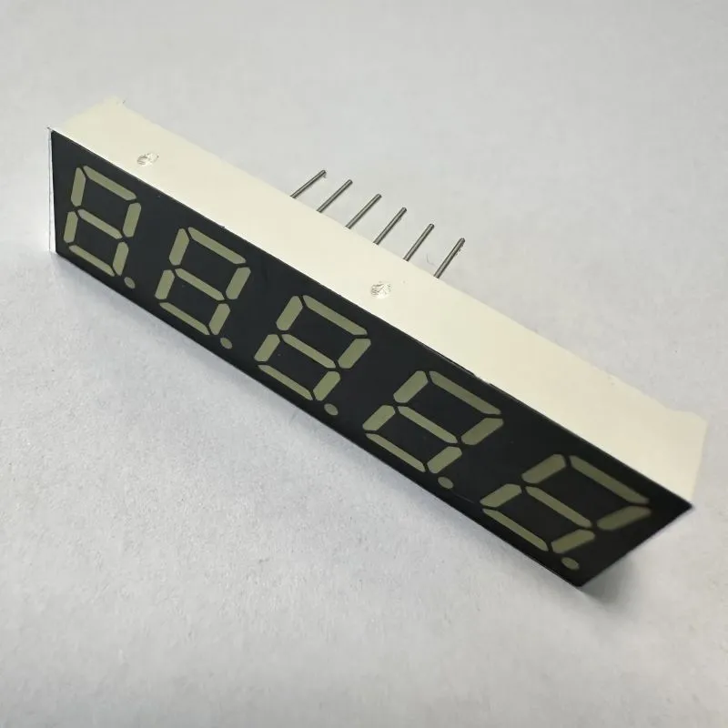 울트라 화이트 7 세그먼트 LED 디스플레이 5자리 0.39인치 디지털 지표용 공통 안도 4