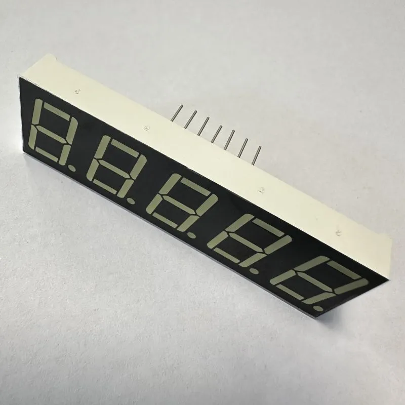 초백색 0.56인치 5자리 7개 세그먼트 LED 디스플레이 프로세스 제어용 공통 안도 5