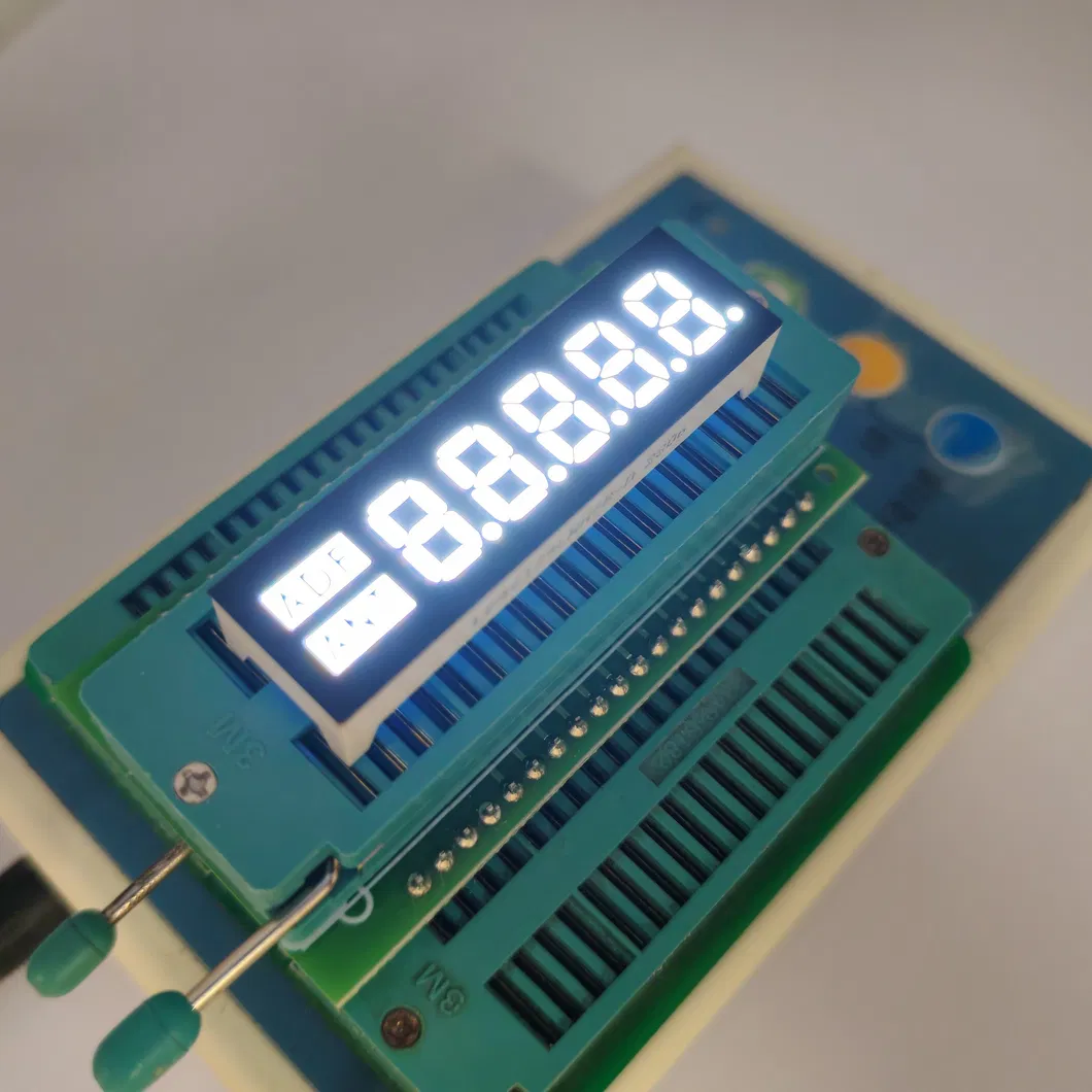 가정용 가전용 4자리 7세그먼트 LED 시계 디스플레이 0