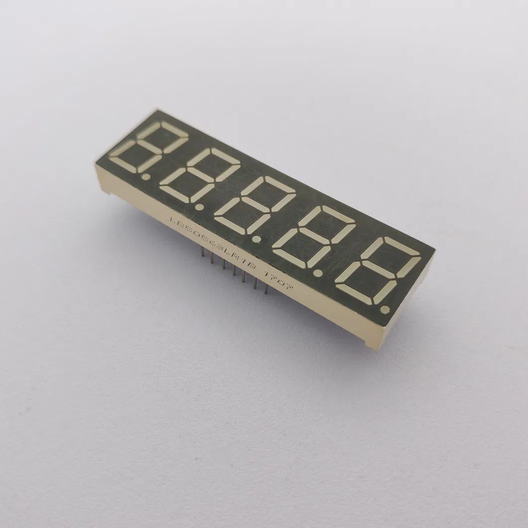 Durable Red 5 Digit LED Display for Household Appliances 1