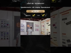 디지털 표시 장치 멀티미디어 제품을 위한 순수한 하얀 16 부분 LED 디스플레이