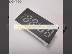 4자리 7 세그먼트 LED 디스플레이 가스 요리용 슈퍼 밝은 녹색 일반 안도