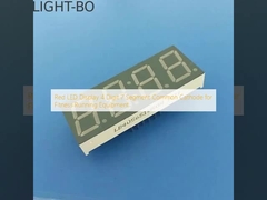 레드 LED 디스플레이 4자리 7 세그먼트 피트니스 달리기 장비의 공통 캐토드