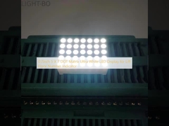 0.7인치 5 X 7 DOT 매트릭스 초백 LED 디스플레이