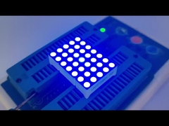 초 밝은 파란색 3mm DOT 매트릭스 LED 디스플레이 5 X 7 디지털 시간대 시계 표시기
