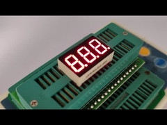 온도/습도 표시용 빨간색 0.36인치 3자리 7 세그먼트 LED 디스플레이