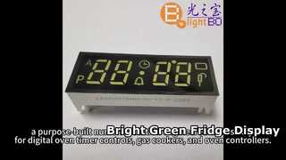 Customized Ultra Bright White 4-Digit 7-Segment Common Anode LED Display