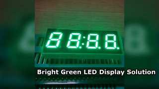 디지털 타이머용 순수 녹색 7세그먼트 LED 디스플레이