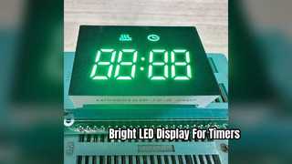 오븐 타이머용 순수 녹색 0.38인치 LED 디스플레이