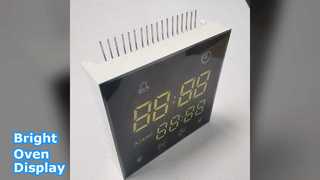 오븐용 밝은 흰색 파란색 LED 디스플레이
