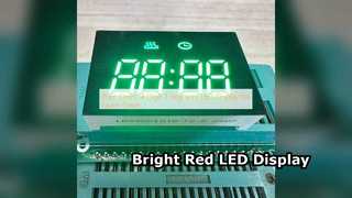 초 밝은 빨간색 LED 디스플레이