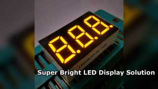 산업용 패널 미터용 슈퍼 브라이트 LED 디스플레이